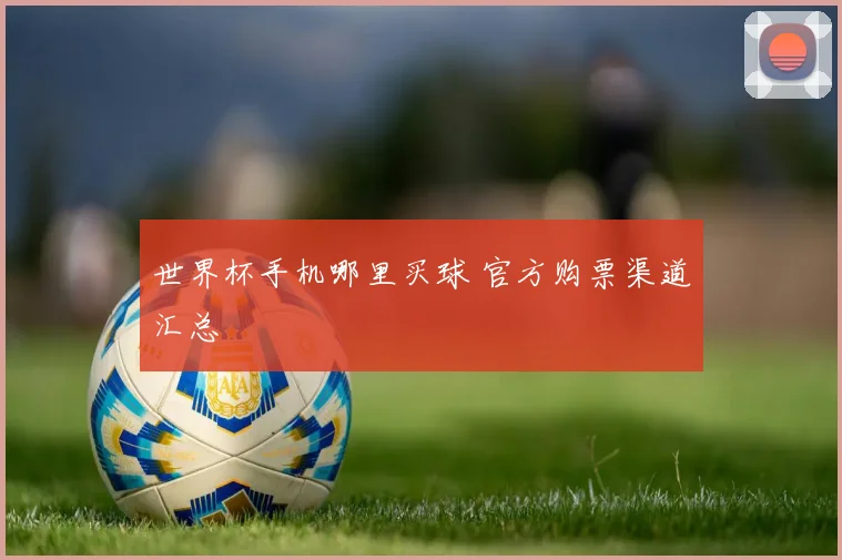 世界杯手机哪里买球 官方购票渠道汇总
